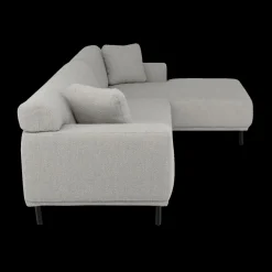 Ygo Hoeksalons QUILLO Longchair Rechts Grijs B325| Hoeksalons
