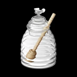 Ygo Honingpot MELI M/Lepel Glas| Bewaaraccessoires