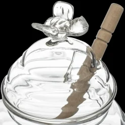 Ygo Honingpot MELI M/Lepel Glas| Bewaaraccessoires