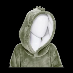Ygo Hoodie DINO Poly Groen| Homewear & Kledingaccessoires