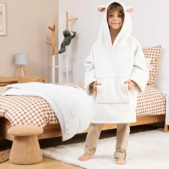 Ygo Hoodie SHEEP Wit| Homewear & Kledingaccessoires