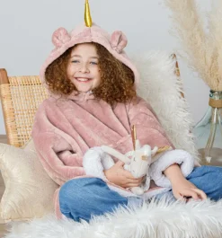 Ygo Hoodie UNICORN Poly Roze| Homewear & Kledingaccessoires