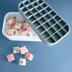 Ygo Ijsblokjesvorm DOTZ Sil. M/Ijsbak Blauw| Aperitief & Wijn