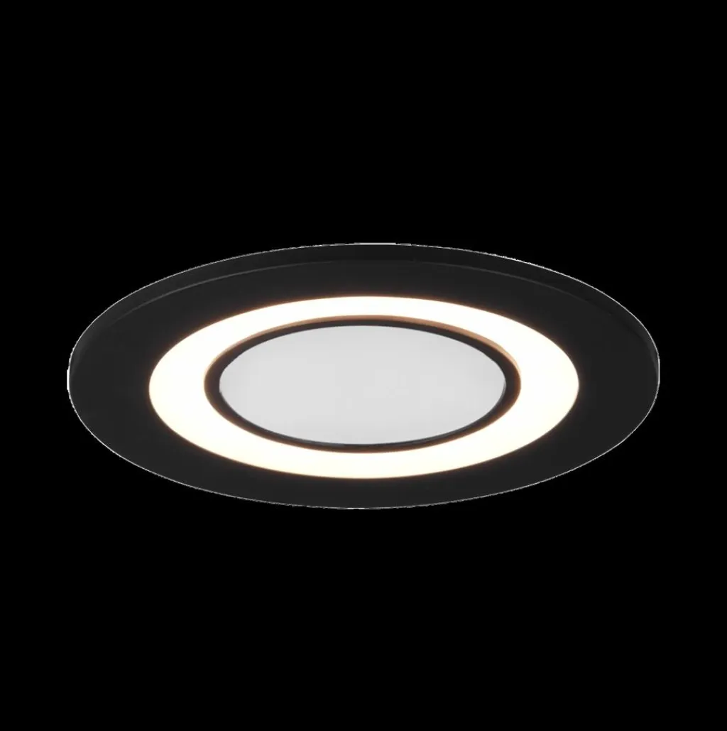 Ygo Inbouwspot CORE Ø8.2cm Zwart| Spots