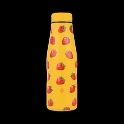Ygo Isoleerfles DAMYAN 500ml Berry Geel/Rood| Koffie & Thee|To Go