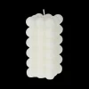 Ygo Kaars BALLS Bolletjesvorm Hoog Off White| Woondecoratie