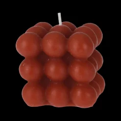 Ygo Kaars BALLS Bolletjesvorm L Tabak| Woondecoratie