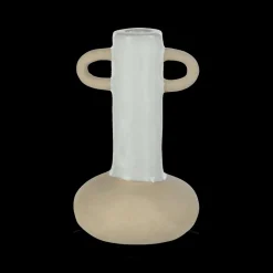 Ygo Kaarshouder ILLIA 2 Oren Porselein Wit/Beige| Woondecoratie