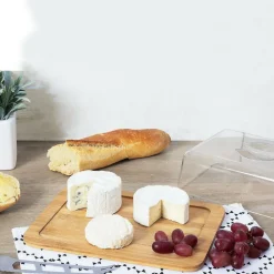 Ygo Kaasstolp CHEESE Bamboe| Bewaaraccessoires