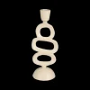 Ygo Kandelaar AXIOLOA Gerecycl. Alu Beige| Woondecoratie