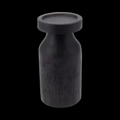 Ygo Kandelaar ROELOM Mango Zwart L| Woondecoratie