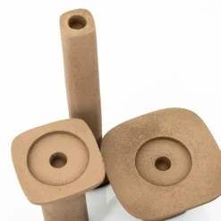 Ygo Kandelaar SQUER Alu Bruin S| Woondecoratie