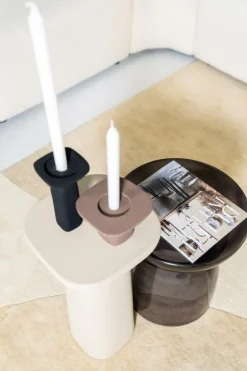 Ygo Kandelaar SQUER Alu Bruin S| Woondecoratie