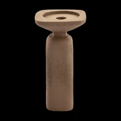 Ygo Kandelaar SQUER Alu Bruin M| Woondecoratie