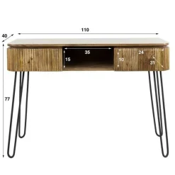 Ygo Kaptafel JANICE Massief Mango| Kaptafels