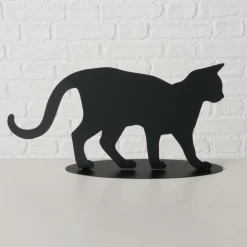 Ygo Kat CALINCA Met. Zwart Ass| Woondecoratie