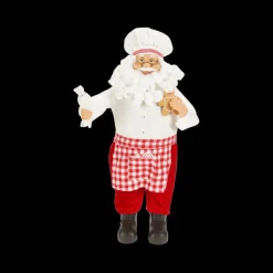 Ygo Kerstman SANTACOOK Staand Rood/Wit Ass.| Kerst