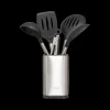 Ygo Keukengereiset COOKS 5Del. met Houder Inox| Bakaccessoires|Bestek