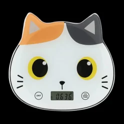 Ygo Keukenweegschaal ORANGE CAT| Bakaccessoires
