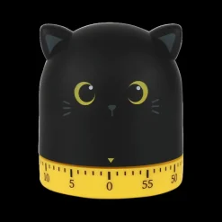 Ygo Keukenwekker BLACK CAT Zwart| Keukenaccessoires|Bakaccessoires