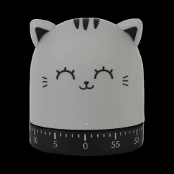 Ygo Keukenwekker GREY CAT Grijs| Keukenaccessoires|Bakaccessoires