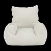 Ygo Kinderfauteuil zitzak PARMA Wit| Zitzakken