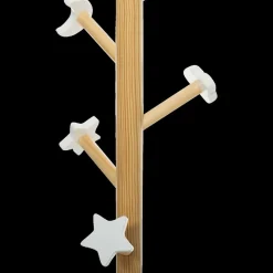 Ygo Kinderkapstok CLOUD Staand Hout Wit| Tapijten | Meubels