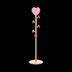 Ygo Kinderkapstok COEUR Hart Roze| Tapijten | Meubels