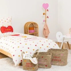 Ygo Kinderkapstok COEUR Hart Roze| Tapijten | Meubels
