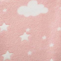 Ygo Kinderplaid STERRI Roze| Slaapkamer|Accessoires