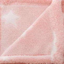 Ygo Kinderplaid STERRI Roze| Slaapkamer|Accessoires