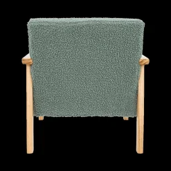 Ygo Kinderstoel BAZILE Poly Groen/Hout Nat.| Tapijten | Meubels