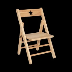 Ygo Kinderstoel STARLY Plooibaar Hout Nat.| Tapijten | Meubels