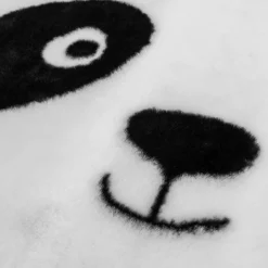 Ygo Kindertapijt PANDAI Panda Wit/Zwart| Slaapkamer|Accessoires