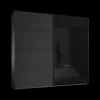 Ygo Kleerkast DRIVE Schuifdeur Grijs Metallic B226| Schuifdeurkasten