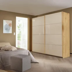 Ygo Kleerkast DRIVE Schuifdeuren Champagne B226| Schuifdeurkasten