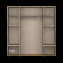 Ygo Kleerkast EDVIN B187| Draaideurkasten