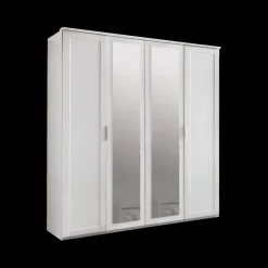 Ygo Kleerkast HAVARD B180 Wit| Draaideurkasten