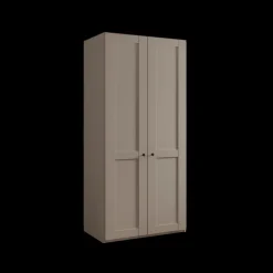 Ygo Kleerkast NAVAN B100 Kiezelgrijs| Draaideurkasten