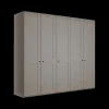 Ygo Kleerkast NAVAN Kiezelgrijs B250| Draaideurkasten