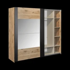 Ygo Kleerkast ROSALIND B245| Schuifdeurkasten