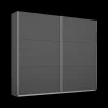 Ygo Kleerkast VILMAR B218 Grijs Metallic| Schuifdeurkasten