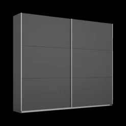 Ygo Kleerkast VILMAR B218 Grijs Metallic| Schuifdeurkasten