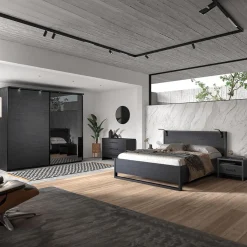 Ygo Kleerkast WATFORD Nox Zwart B245| Schuifdeurkasten