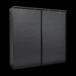 Ygo Kleerkast WATFORD Nox Zwart B245| Schuifdeurkasten
