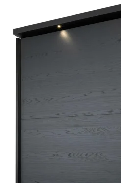 Ygo Kleerkast WATFORD Nox Zwart B245| Schuifdeurkasten