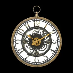 Ygo Klok LIANOI Zwart/Brons| Woondecoratie