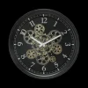 Ygo Klok RUDRA Rnd. Zwart| Woondecoratie