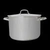 Ygo Kookpot DAILY Ø24 Hoog RVS M/Deksel| Potten & Pannen