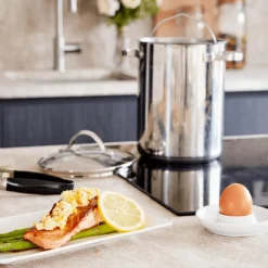 Ygo Kookpot DAILY Asperge Ø16 RVS M/Deksel| Potten & Pannen